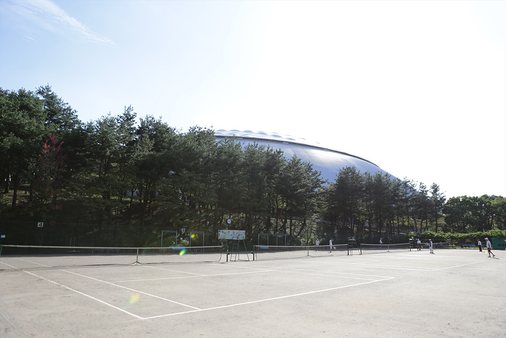 Seibu Dome Tennis court
